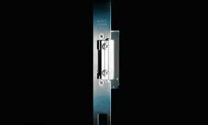 Gâche électrique pour portillon, modèle Effeff. Système de verrouillage sécurisé pour votre entrée.
