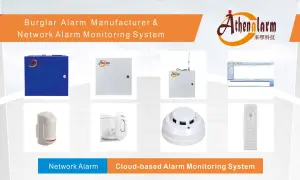 Système de sécurité : la différence entre alarme et alerte. Divers appareils de surveillance réseau et de détection d'intrusion.