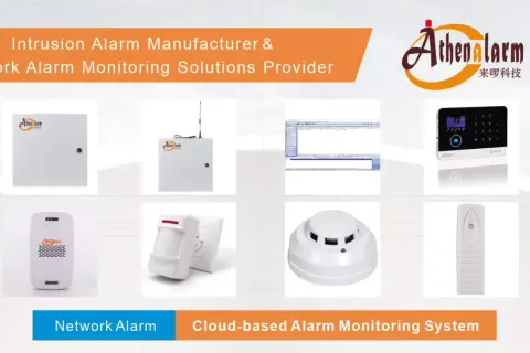 Système d'alarme réseau et de surveillance cloud. Notice hikvision en français : panneaux, détecteurs de mouvement, clavier et détecteur de fumée.