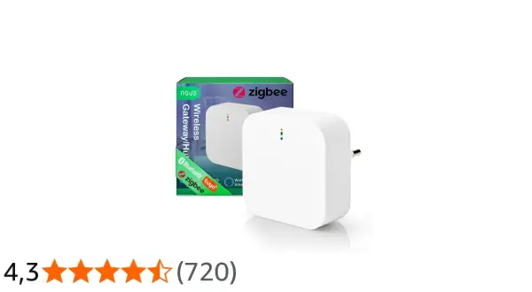 Passerelle sans fil Zigbee et Bluetooth, compatible Tuya. Un appareil essentiel pour votre maison connectée.