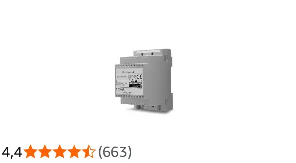 Transformateur 17V pour visiophone, modèle NPS-17 d'Extel. Alimentation 100-240V.