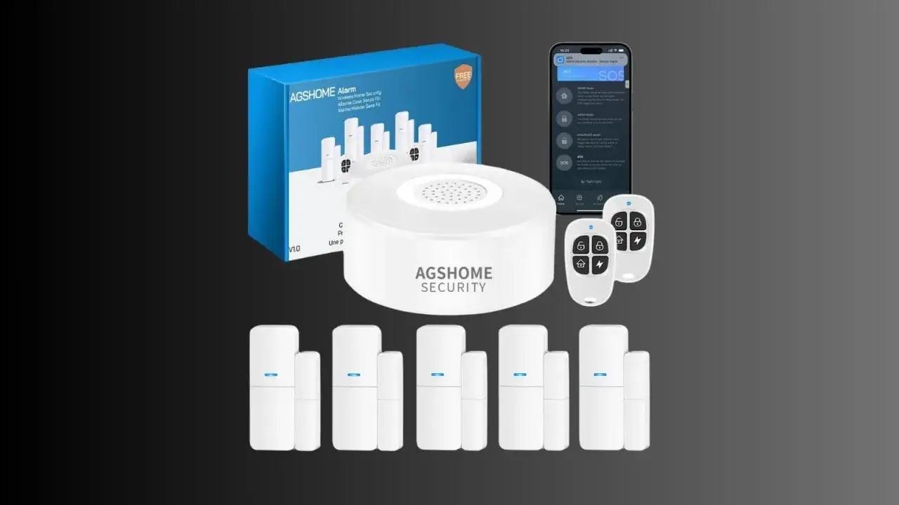 Syst&egrave;me d'alarme sans fil AGS HOME pour une assurance habitation sereine. Contr&ocirc;lez votre s&eacute;curit&eacute; via smartphone.